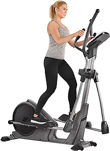 Sunny Health & Fitness Magnetic Elliptical Trainer Machine