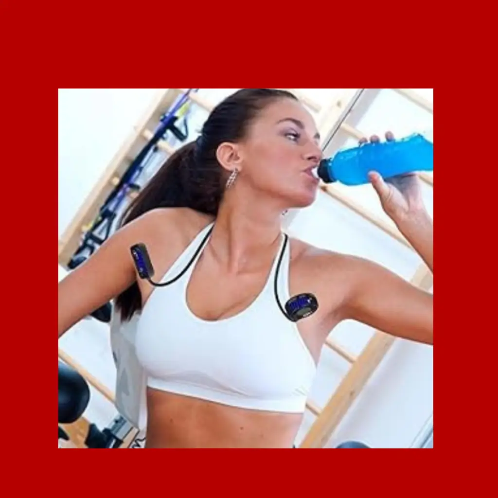 Deal of The Week Woman Wearing USB Neck Fan